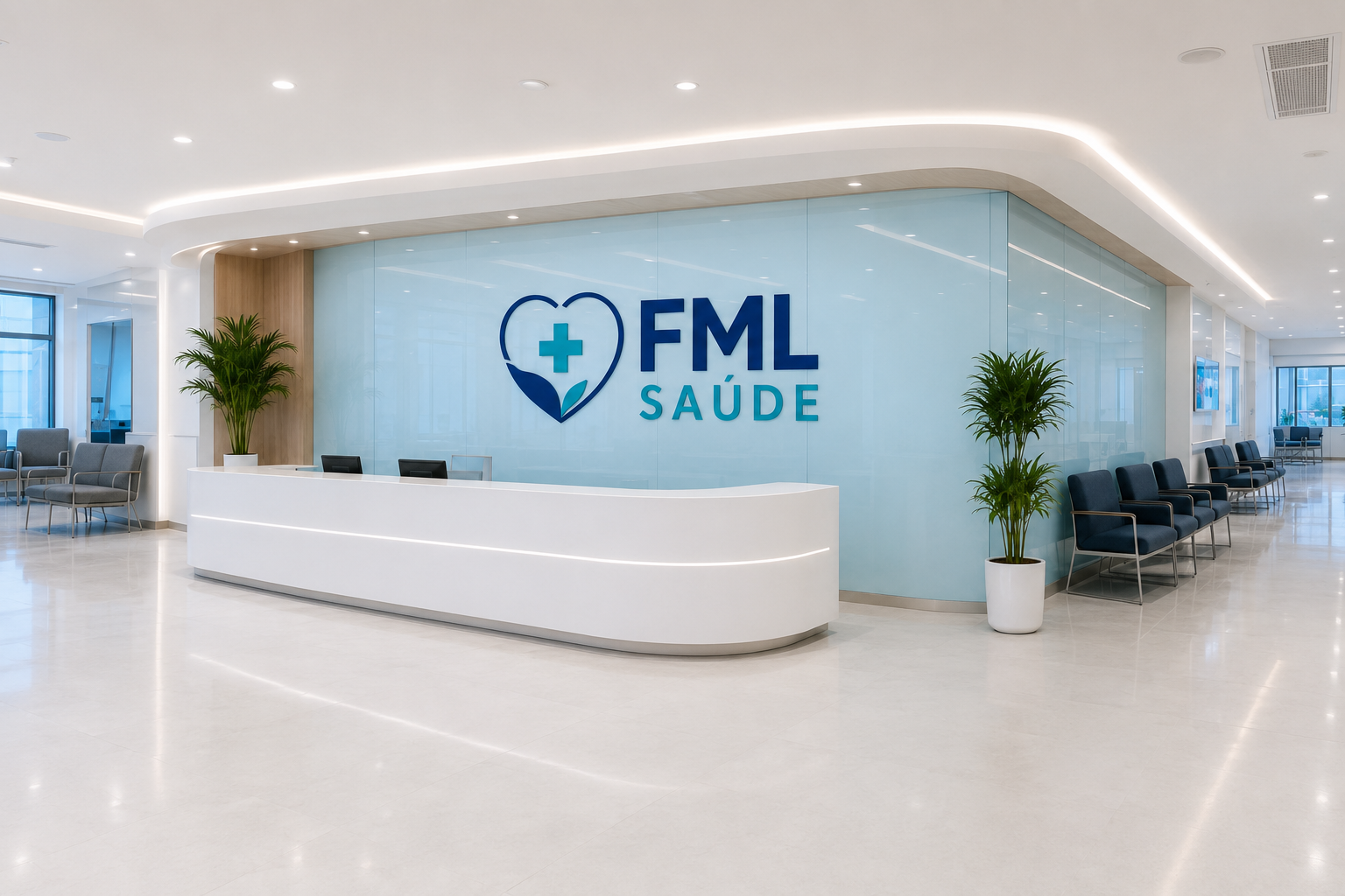 Profissional de saúde oferecendo atendimento acolhedor